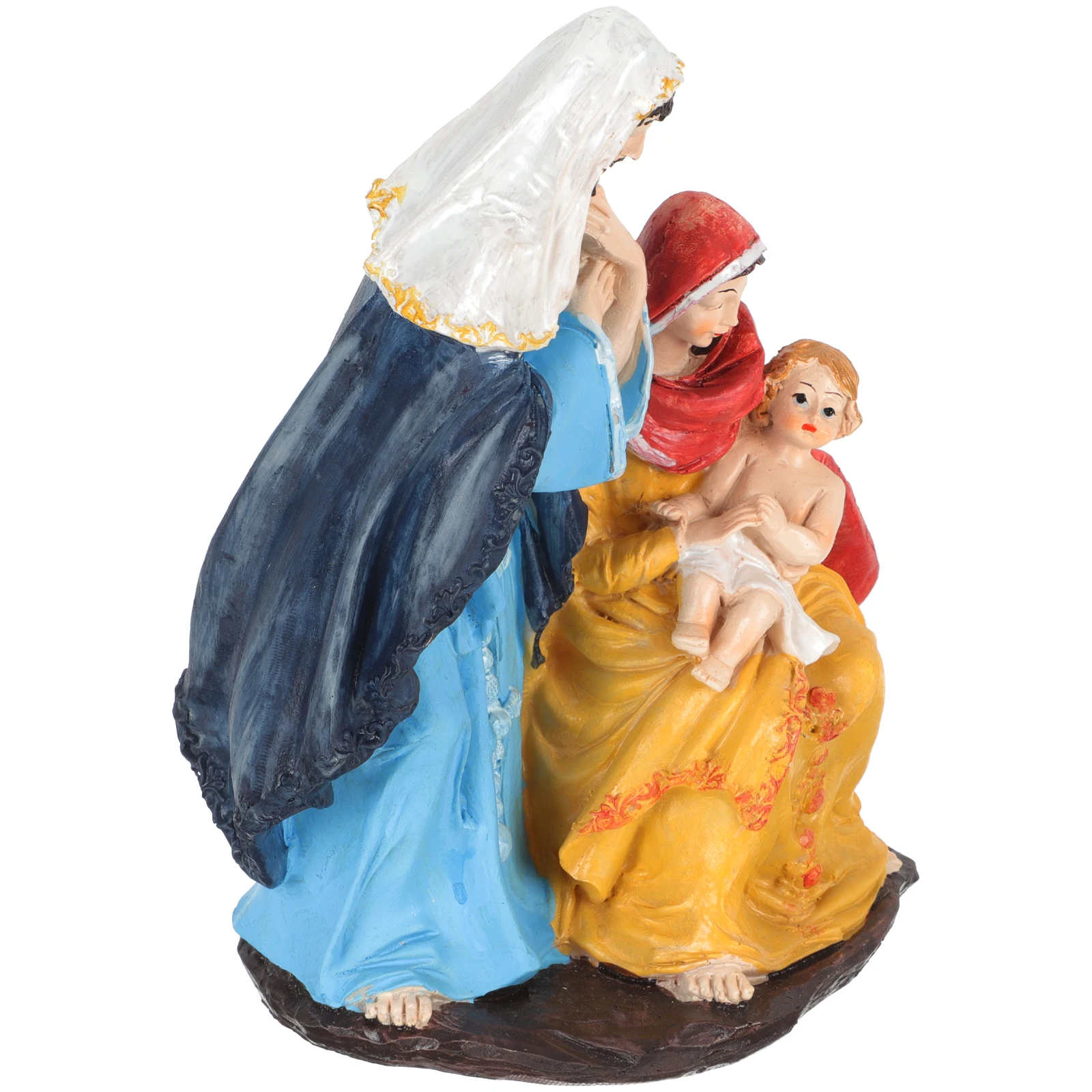 

Statue of The Father and Mother Jesuss Family Standing Statues for Home Decor Resin Ornament Christmas Gifts