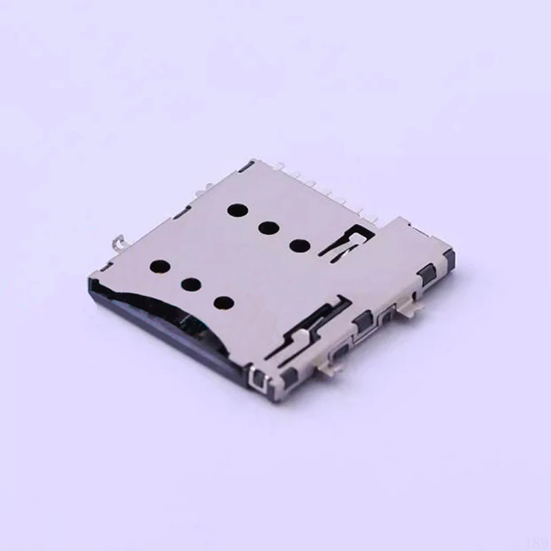 2PCS/Lot Micro SIM Card Connector SMO-002F-T7 Socket Patch Self-piercing SIM Card Slot Socket