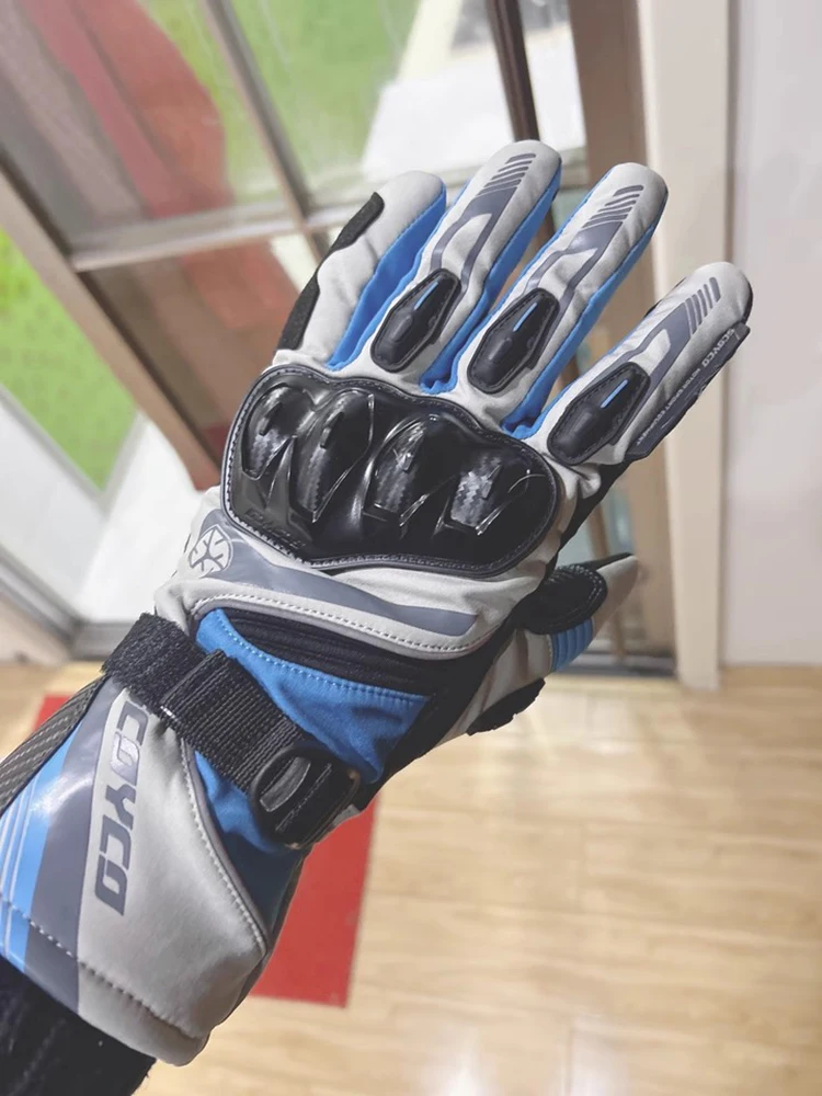 

SCOYCO мотоциклетные перчатки с полным пальцем, осень-зима, теплые перчатки для мотокросса, мужские и женские, противоскользящие, износостойкие, Moto Luvas