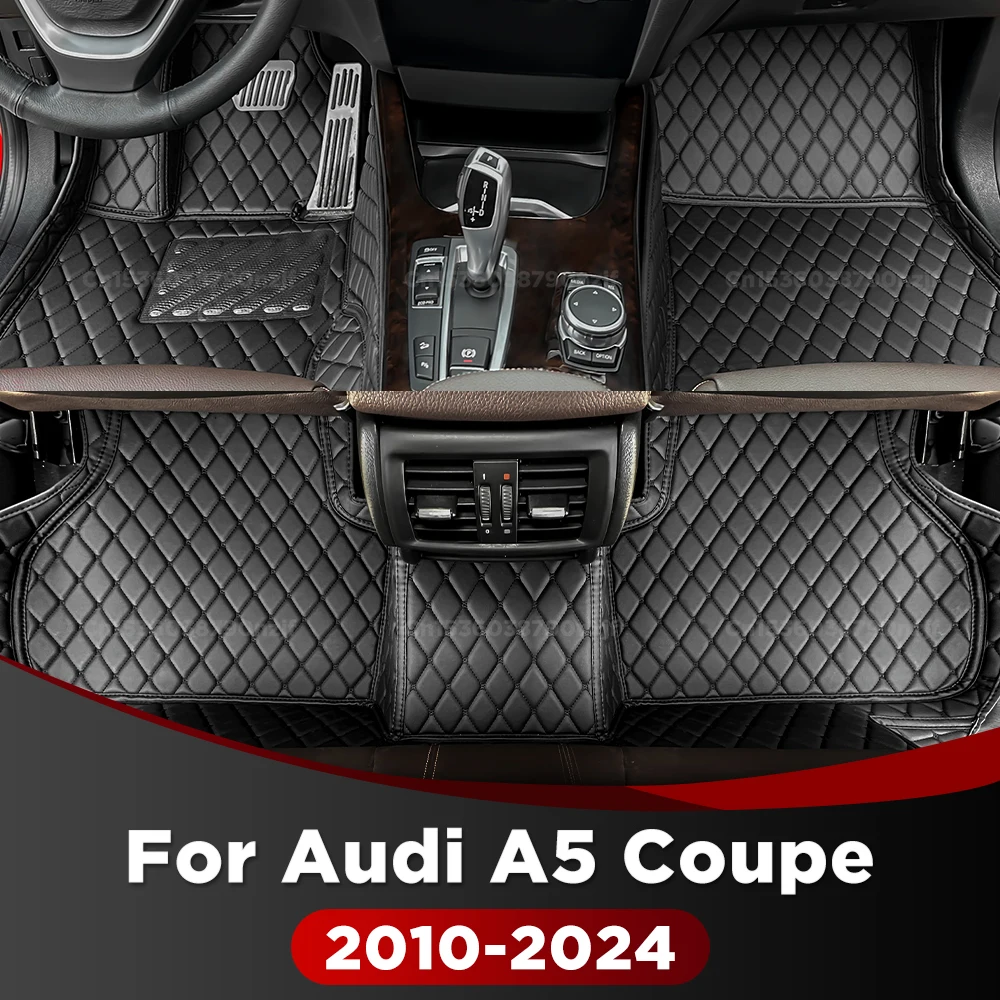 

For Audi A5 Coupe（2 Doors）2010-2024 Custom Car Floor Mats Automobile Carpet Cover Interior Accessories 2023 2022 2021 2020 2019