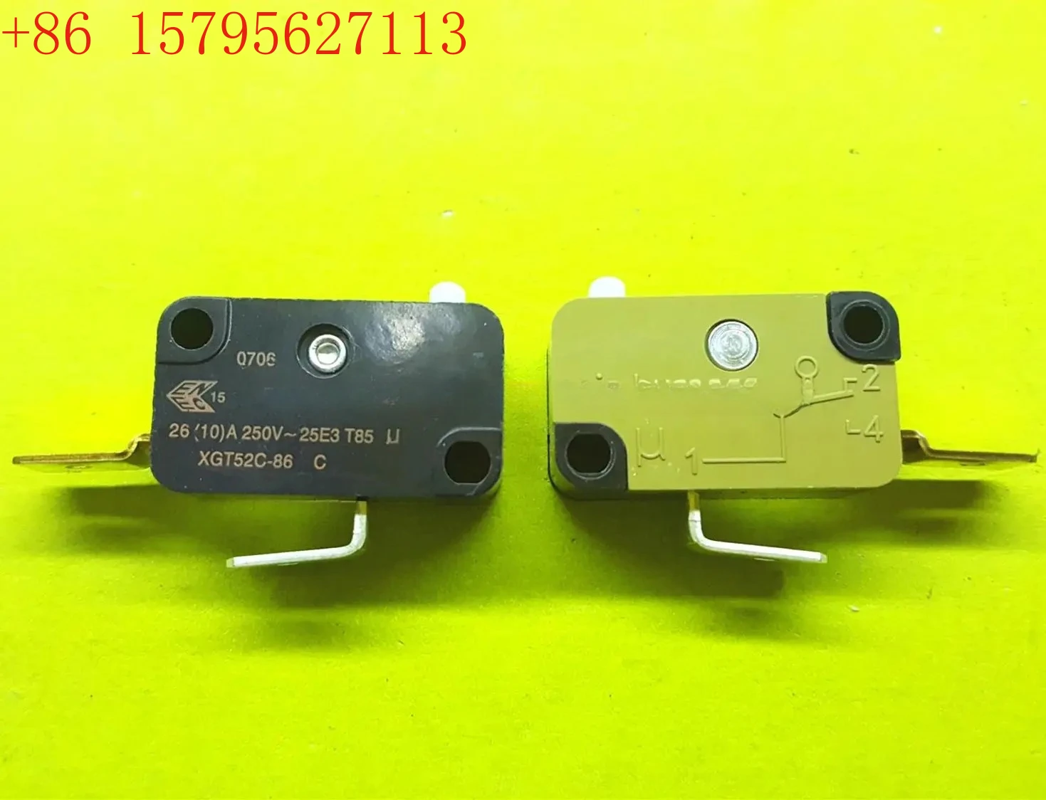 

5 шт. XGT52C-86 оригинальный новый микропереключатель 2 контакта 1НО 26А X6T52C-86