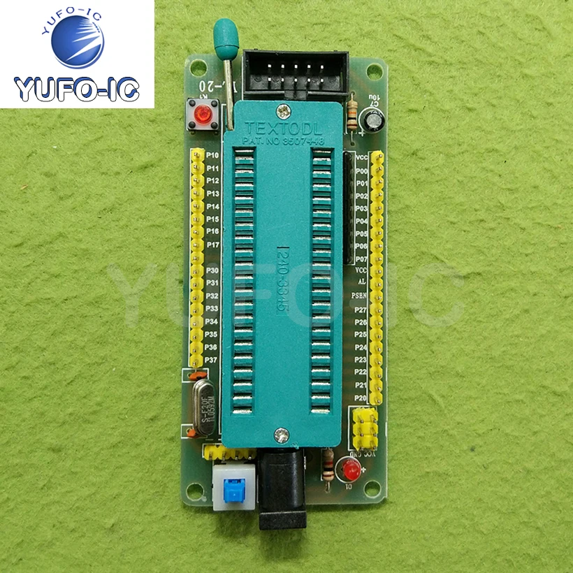 Free Ship 1PCS 51 Single Chip Microcomputer Minimum System Board/Development Board Intelligent Car Robot Accessories