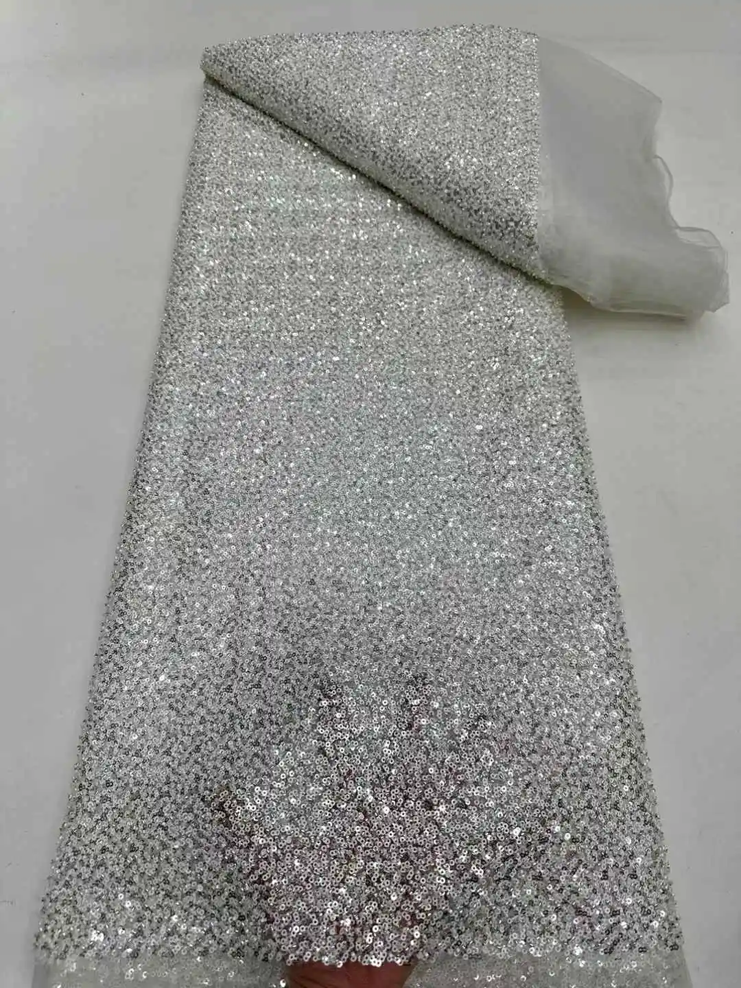 أفريقيا النيجيري مطرز الفرنسية شبكة الدانتيل مع الترتر جودة عالية 2025 التطريز الدانتيل الترتر الدانتيل لفساتين الزفاف النساء