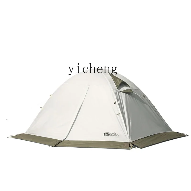 ZK tent outdoor camping portable four-season tent winter rain-proof alpine desert snow