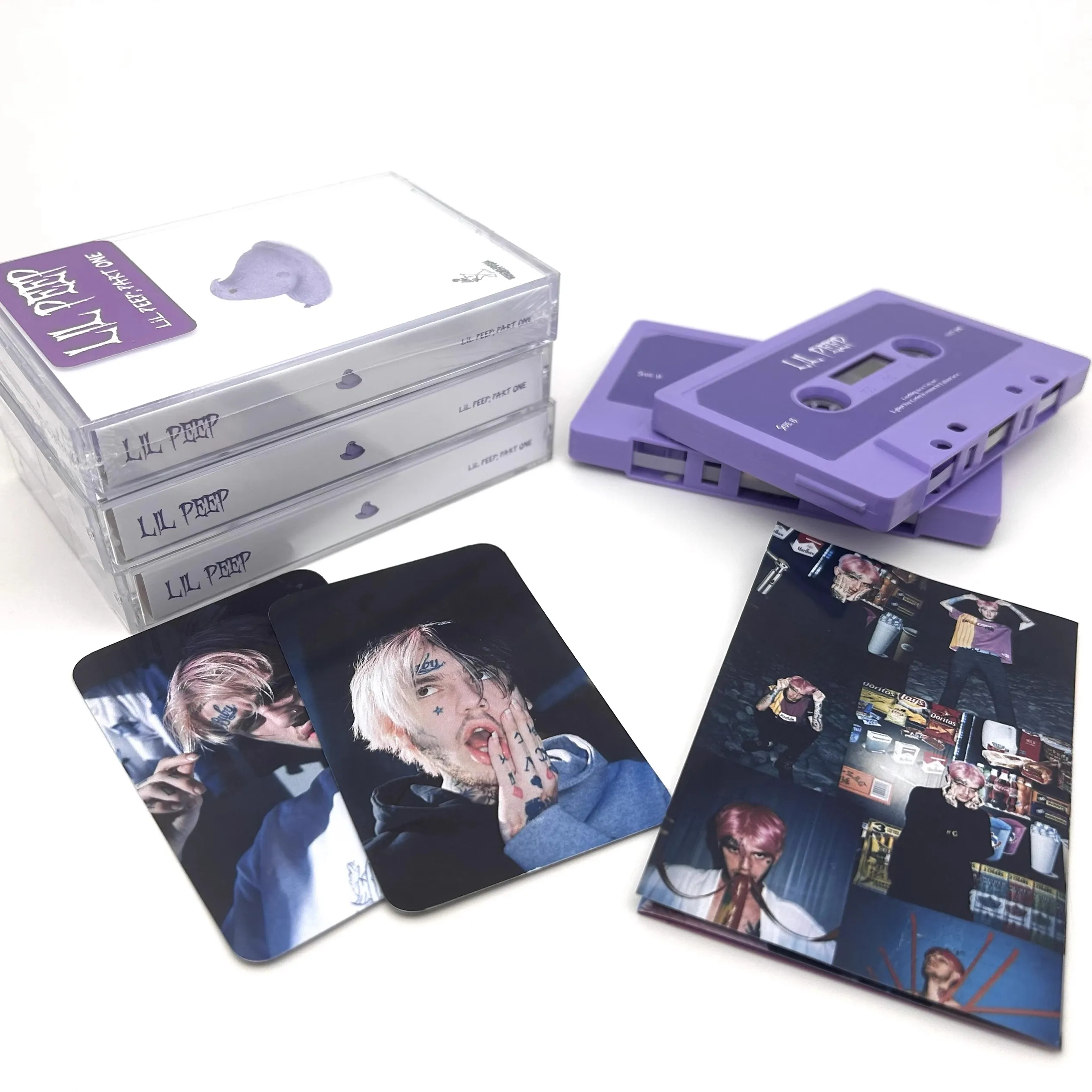 Emo Rap Lil Peep Music Tape Part one Album High School Cassettes