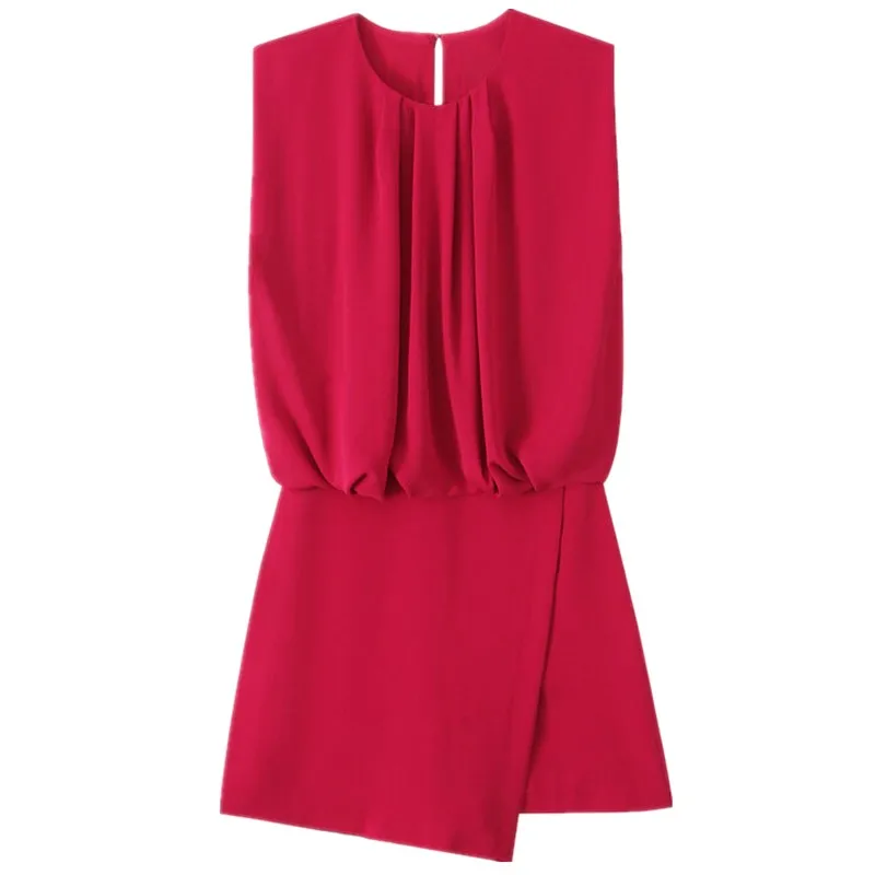 Moda Fena Primavera 2025 acão Curto Sem Mangas Versátil Simples Elegância Nova Chegada Estilo Versátil Calças Curtas d...