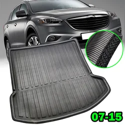 For Mazda CX-9 CX9 2007 - 2015 Heavy Duty Rear Cargo Floor Mat Boot Liner Trunk Tray Carpet 2008 2009 2010 2011 2012 2013 2014