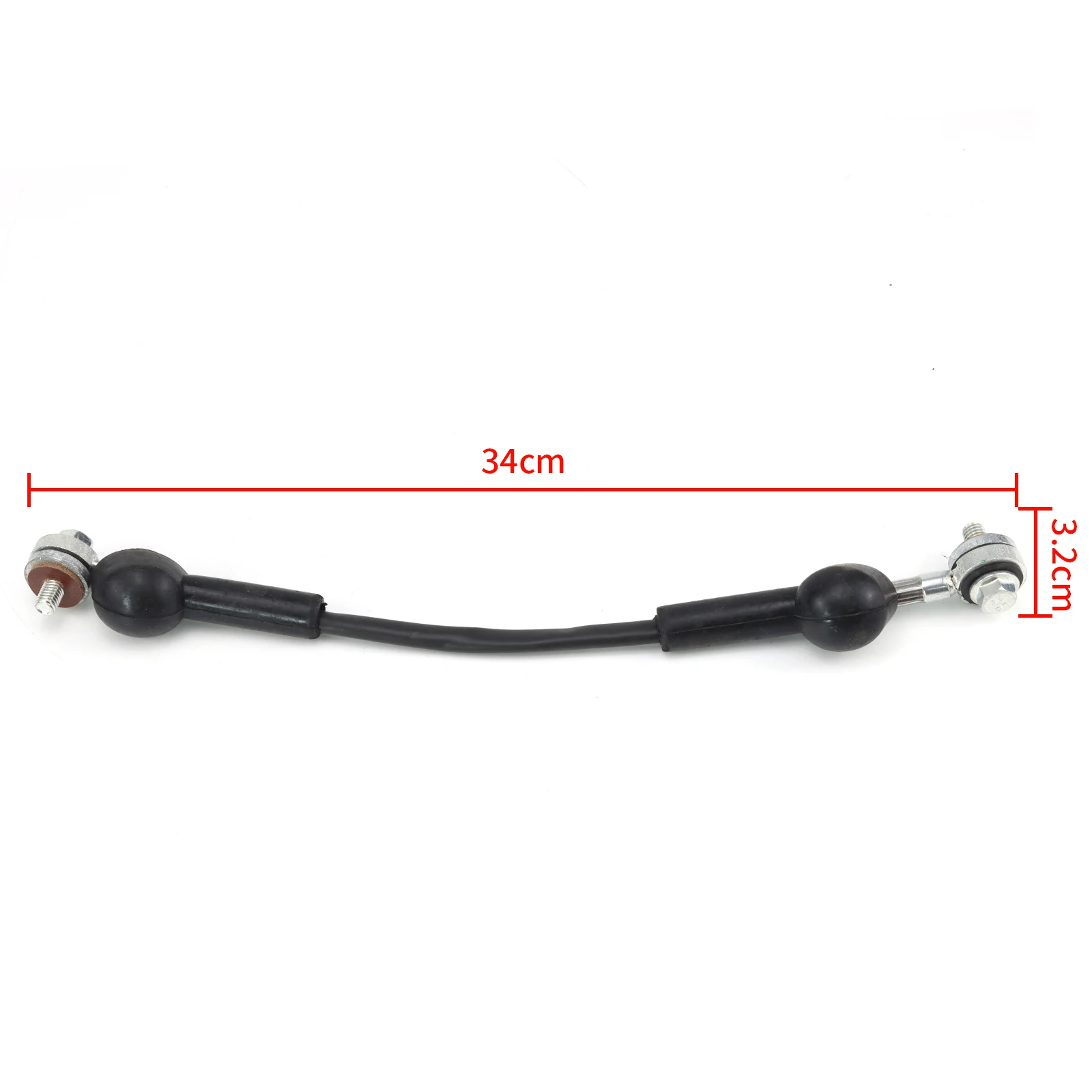 Rear Tailgate Cable 2pcs Auto Luggage Compartment Cable Black for Range Rover L322 (2002-2010) LR038051 LR038048 Car Accessories