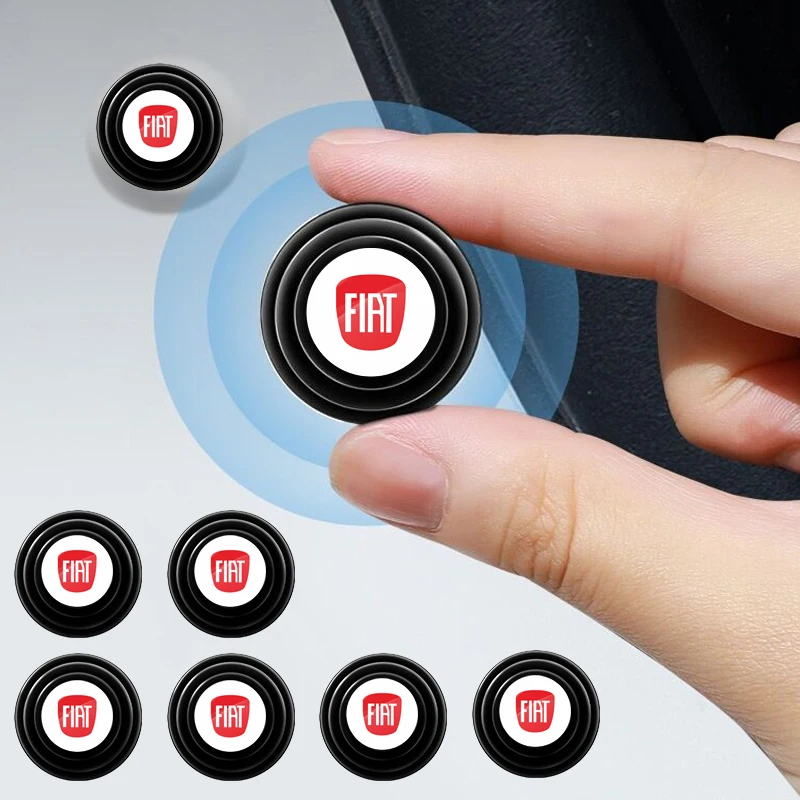 1/2/4Pcs Silicone Car Door Shock Pad Stickers For Fiat BMW M Mercedes Benz AMG Audi Sline Mazda Opel Cadillac Land Rover Toyota