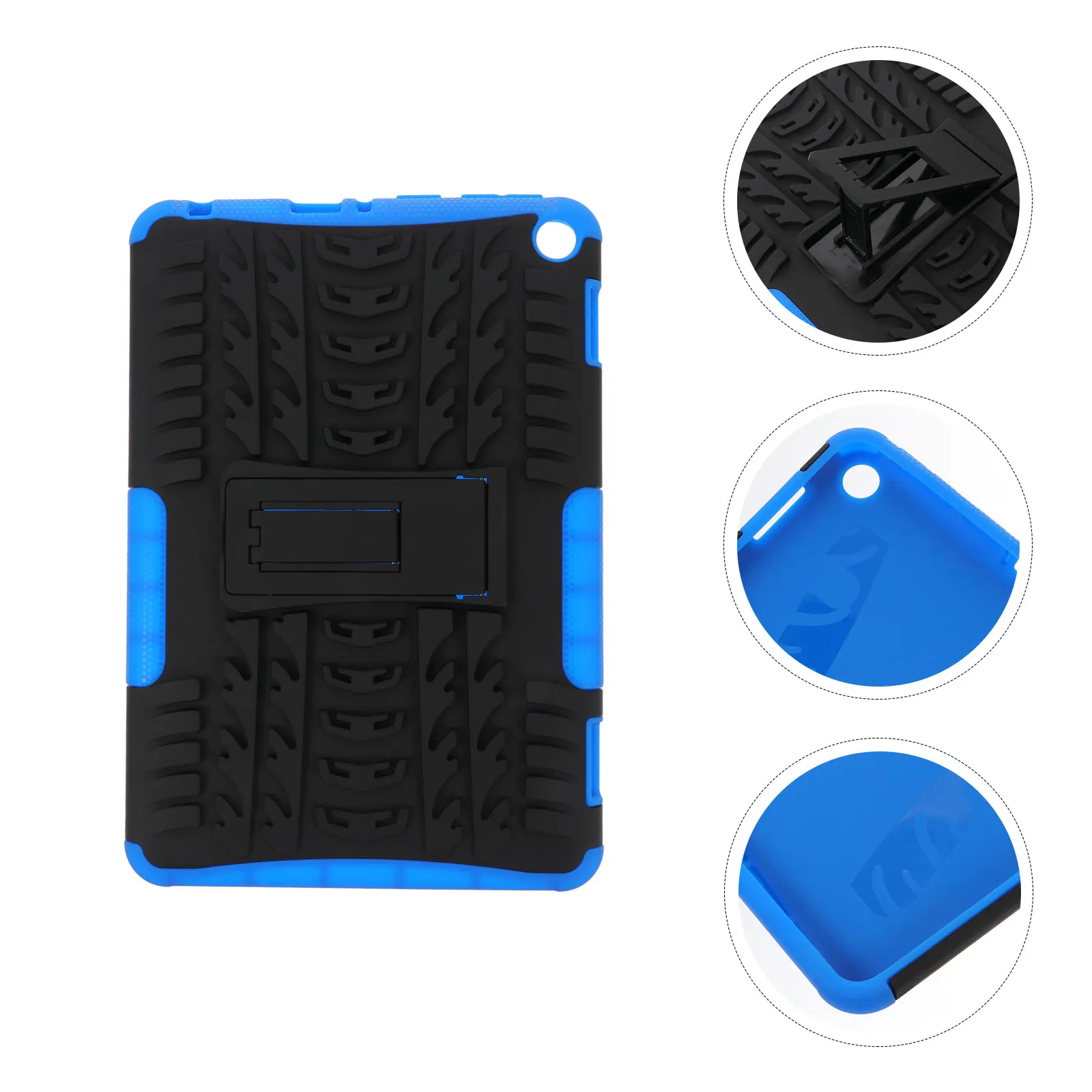 

Shockproof Protective Shell for HD8 Plus Tablet Case Durable Cover Invisible Bracket Guard Scratches Dirt Bumps Stains Gift