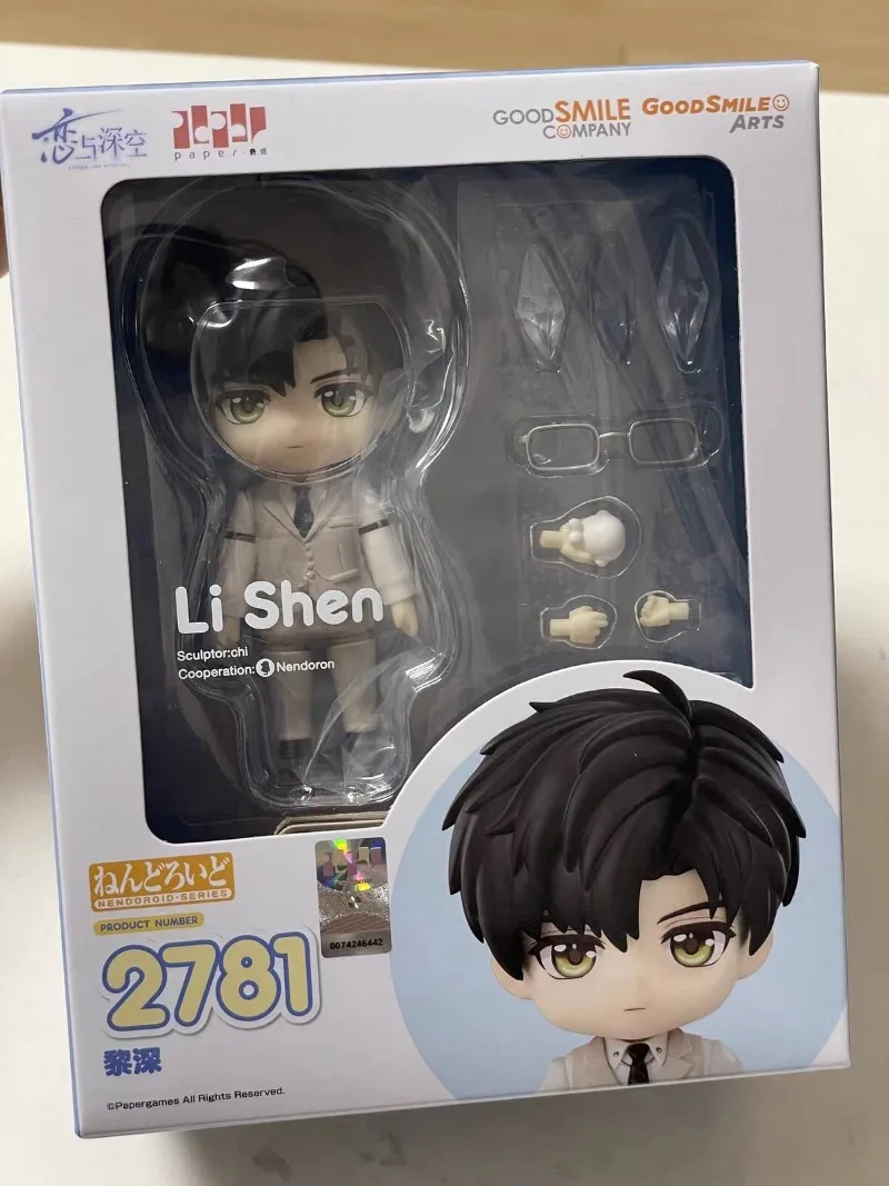 [Official Merch] Love and Deepspace Game Anime In Stock Cos Zayne 10cm Q Version Desktop Decoration Figure Gift
