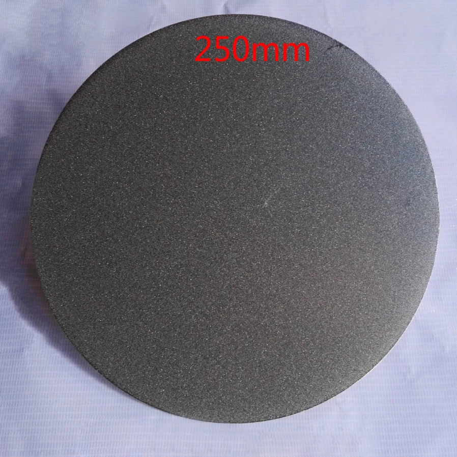 

10" Inch Abrasive Wheel NO CENTER HOLE Diamond Grinding Disc Coated 250mm Flat Lap Disk for Gemstone Jewelry Tools