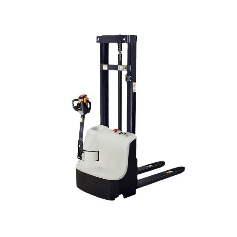 Electric forklift, all-electric stacker lift loading and unloading truck, pallet loading and unloading stacking