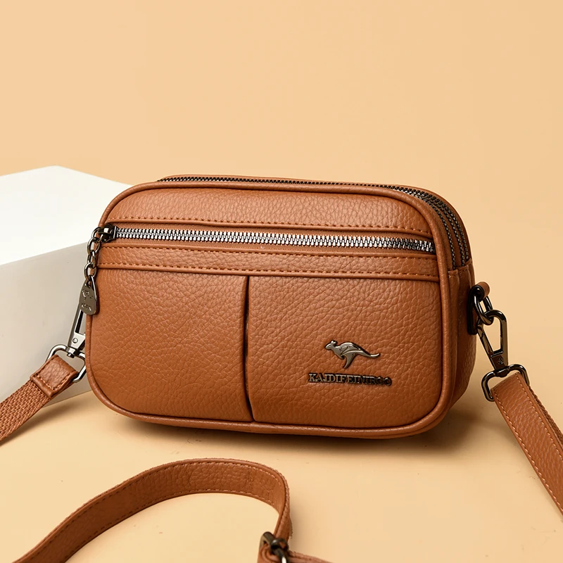 

Модная многослойная модная женская сумка, универсальная сумка через плечо, большая вместимость для ежедневной работы и поездок на работу