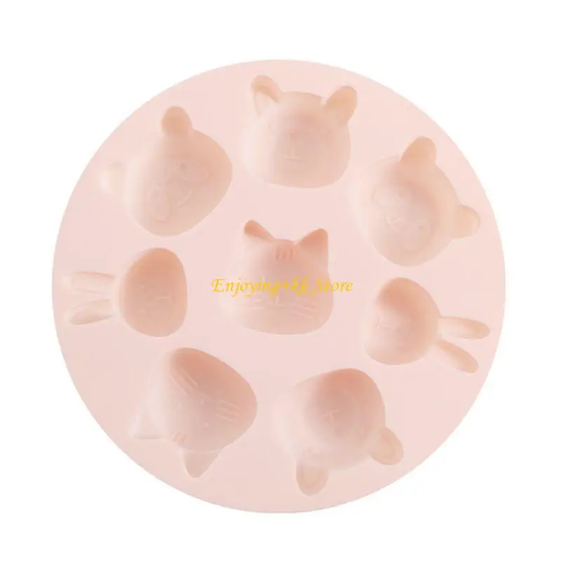 

Q1JB 7 CARITY CARTOON SILICONE ПРИМЕЧАНИЕ Мороженое мороженое для пирога