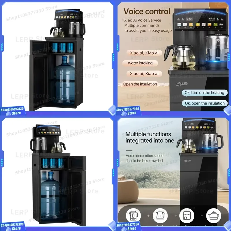 Commercial Tea Bar Machine Efficient Cooling Wipe Surface Hot Cold Tea Station OEM Support Professional Beverage Equipment