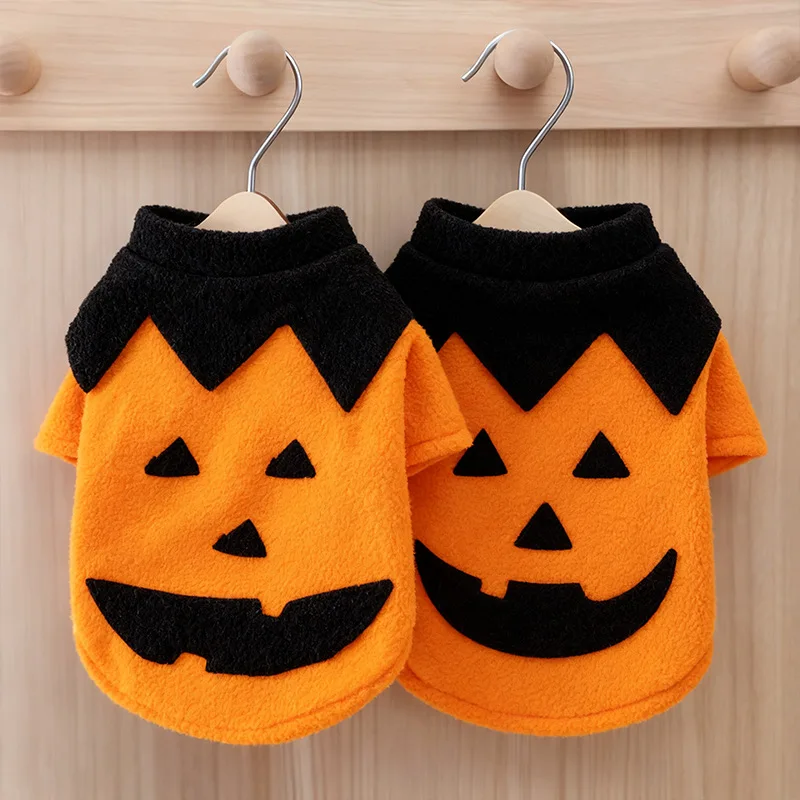 

Pet Costumes, Halloween Pumpkin, Small and Medium-sized Dog and Cat Funny Transformation Outfits