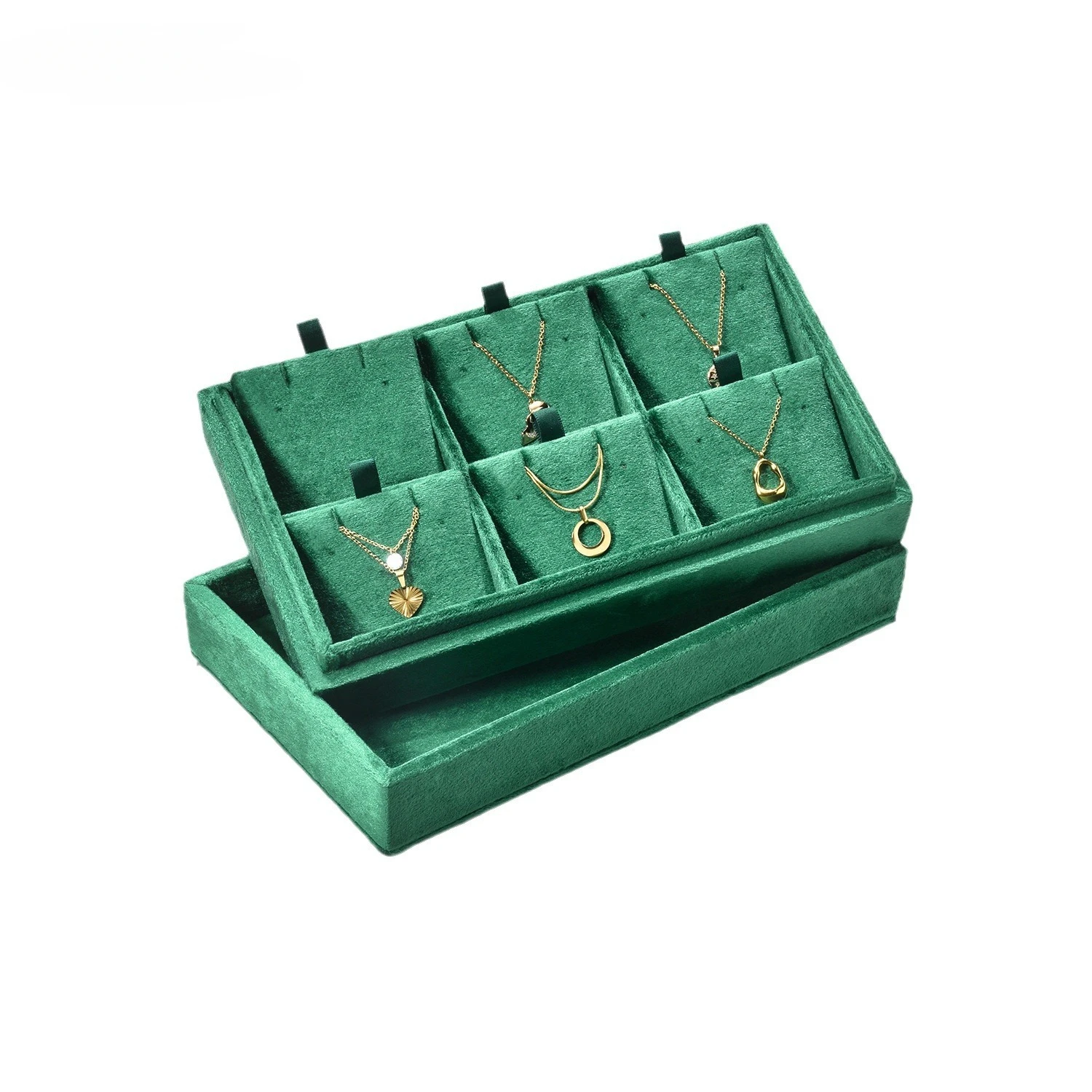 Necklace Storage Holder Tray Jewelry Showing Organizer Packaging for Small Businesses