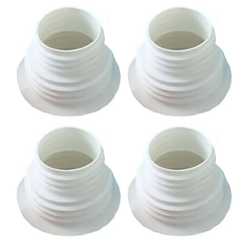 Manguera de tubo de drenaje, tapón de silicona, anillo de sellado de alcantarillado, lavadora, fuga de suelo, accesorios de tubería de drenaje para el hogar y el baño, 4 Uds.