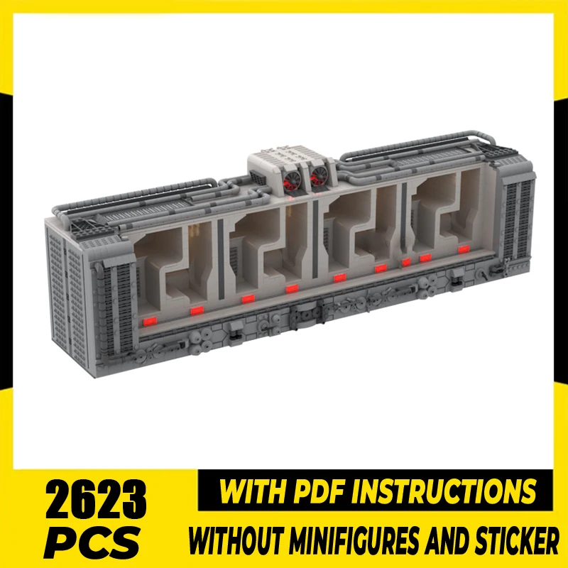 

Star Movie Moc Building Bricks Imperial Prison Complex No. 5 Model Building Technology Modular Blocks Construstion Toy Gifts