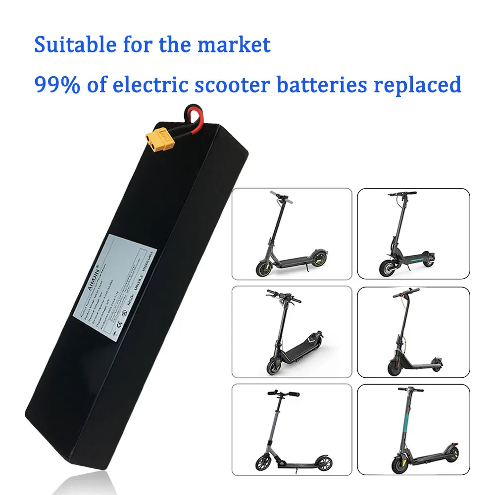 36V 10S3P 9000mAh For Kugoo S1, S2, S3 Scooters 18650 Rechargeable Li-ion Battery pack 500W,Built-in BMS with charger