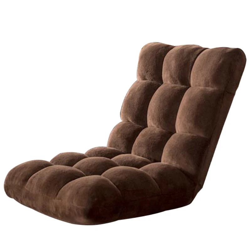 كرسي أريكة فردي متعدد الوظائف وبسيط للترفيه معاد تدويره من الفوم قابل للطي ومسند ظهر قابل للتعديل لدراسة غرفة المعيشة