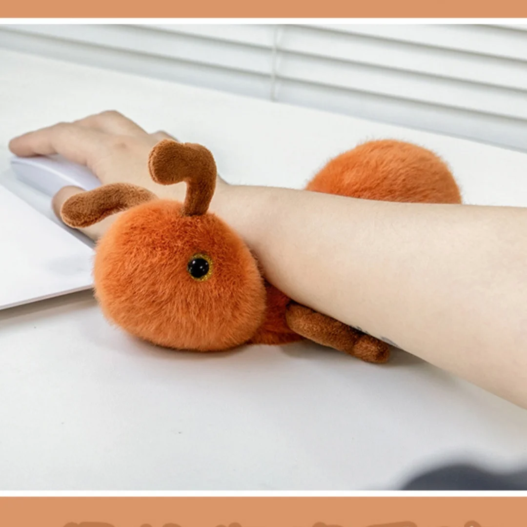 20 سنتيمتر النمل لطيف ألعاب من نسيج مخملي الحشرات لينة اسفنجي Kawaii بلوشي ، هدية تعليمية فريدة للأطفال ومحبي الحشرات غير عادية تحصيل #5