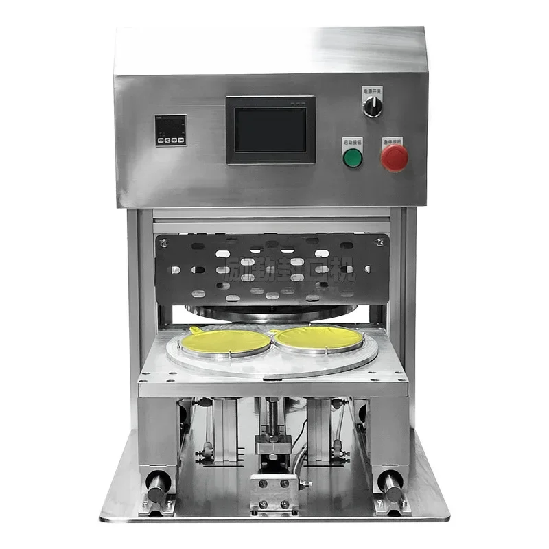 for Semi-Automatic Meal Box Sealing Machine Aluminum Foil Bowl Sealer Takeaway Packaging Box Soup Bowl Sealing Machine