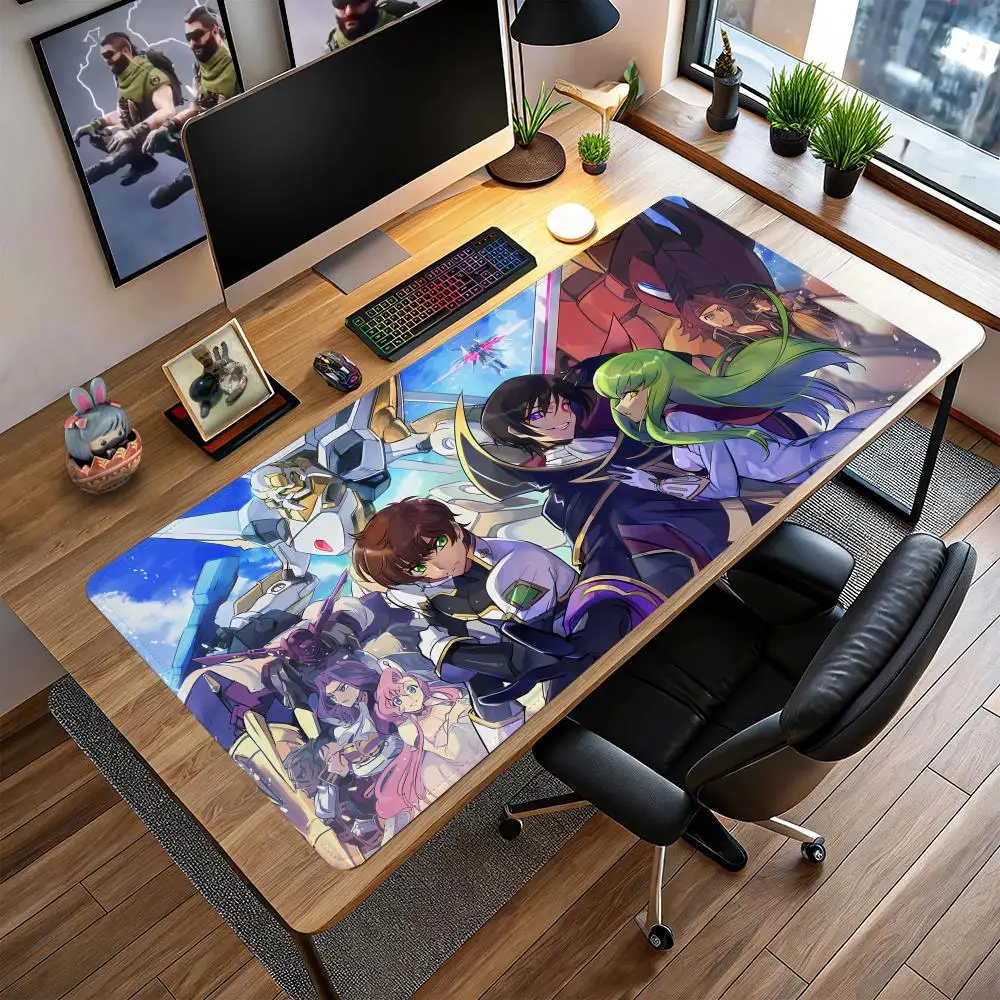 Code Geass Mouse Pad Large gaming mat,extended desk pad,custom anime mousepad,RUB mouse mat,non slip surface