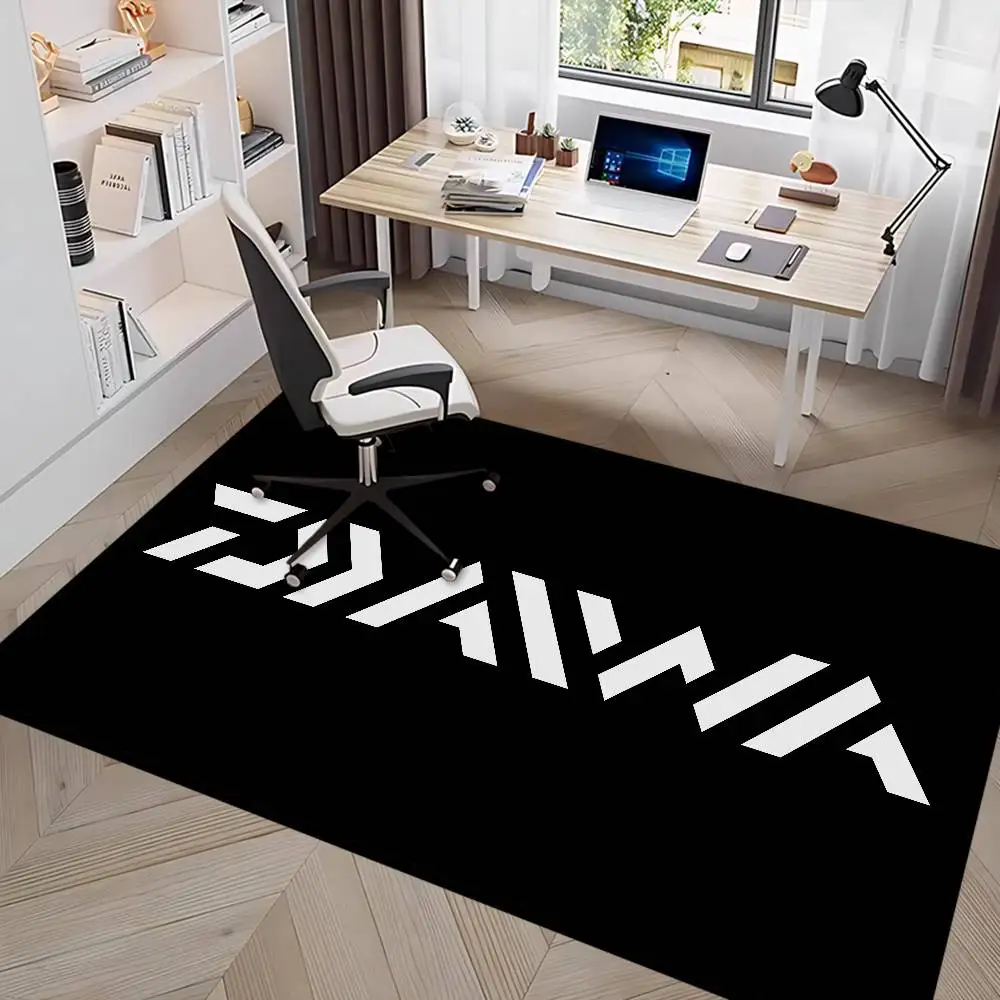 Fashion D-Daiwa Fishing Hallway Carpet Non-Slip Laundry Room Mat Laundry Decor Balcony Child Living Room Toilet Rug