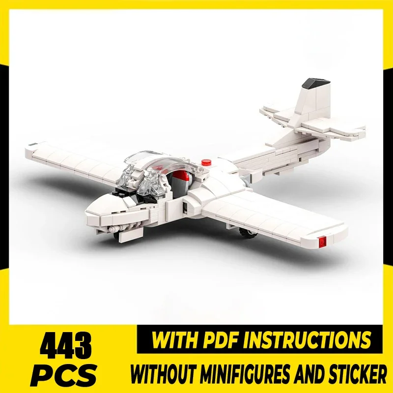 

Military Fighter Series Model Moc Building Blocks Jet Trainer Model Technology Brick DIY Assembly Holiday Construction Toy Gifts