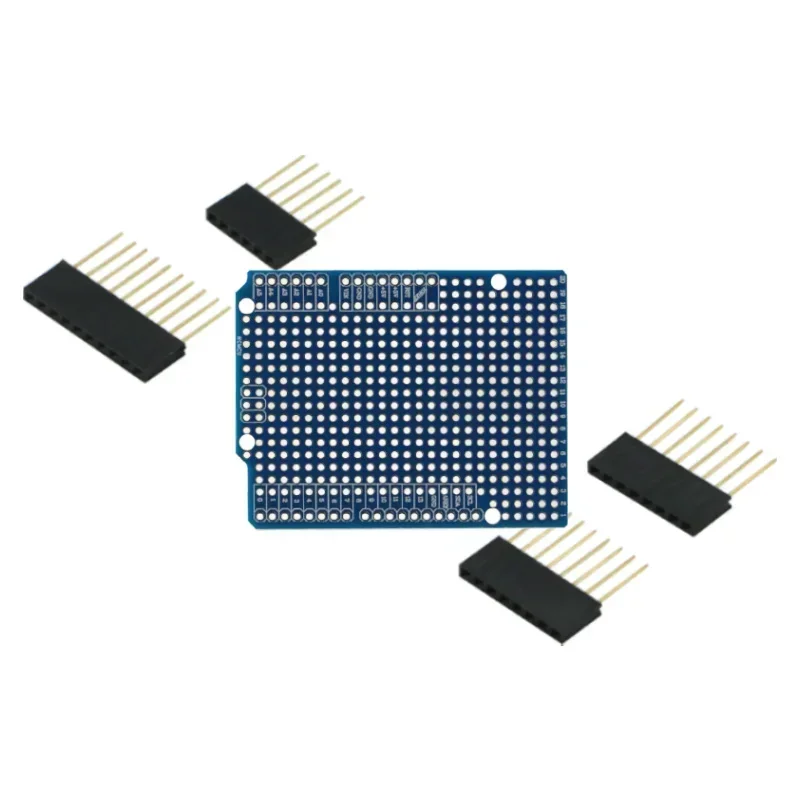 FR-4 섬유 PCB 브레드 보드, 아두이노 ATMEGA328P UNO R3 쉴드, 핀 DIY용, 2mm 2.54mm 피치, PCB 확장 보드, 신제품