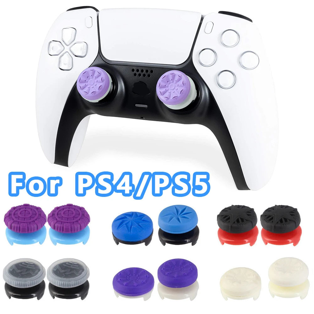 

APEX FPS Game Thumb Grip Thumbsticks Grips For PlayStation PS5 PS4 Dualsenese Controller