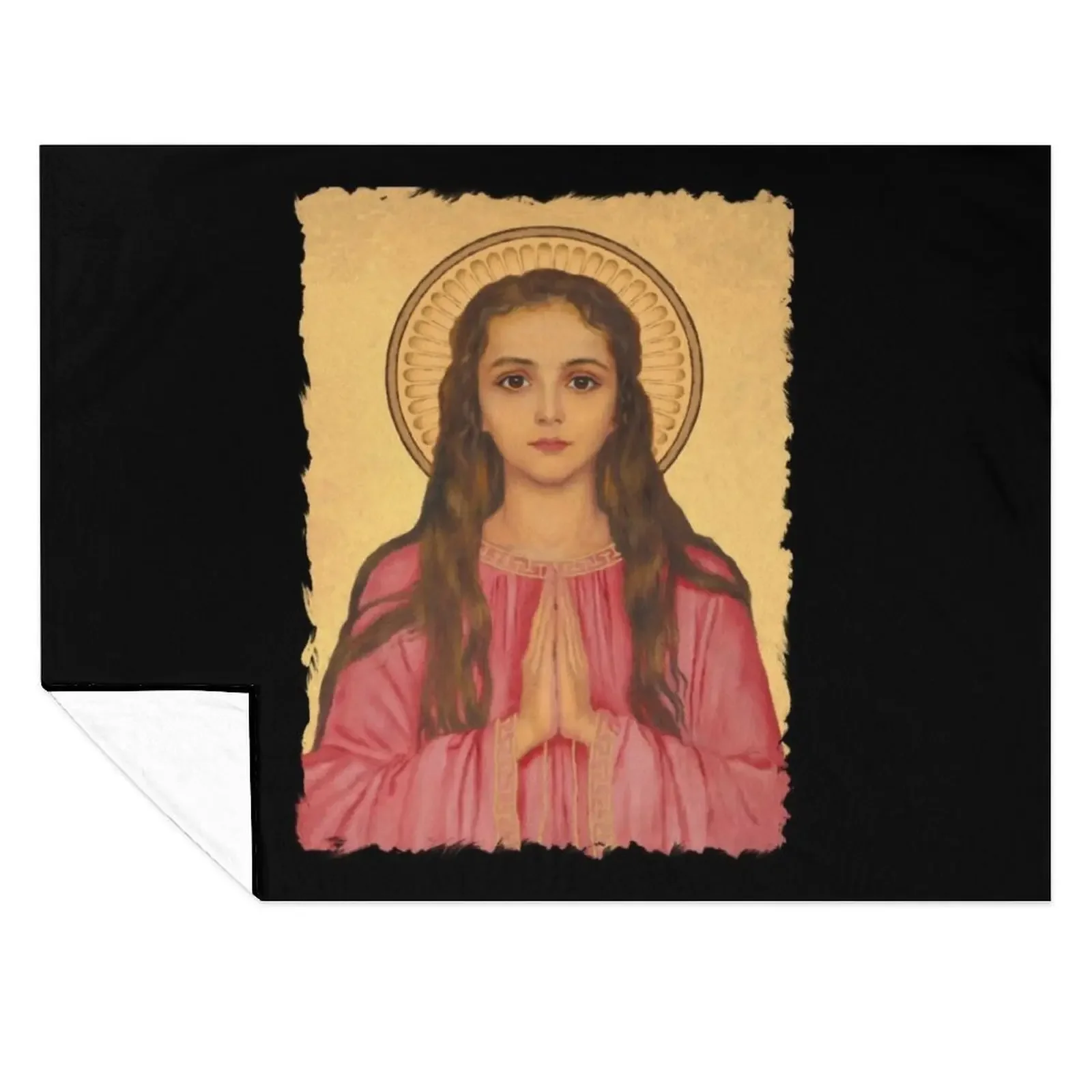 

Saint Philomena of Rome Throw Blanket decorative Moving Decorative Sofa Softest Blankets
