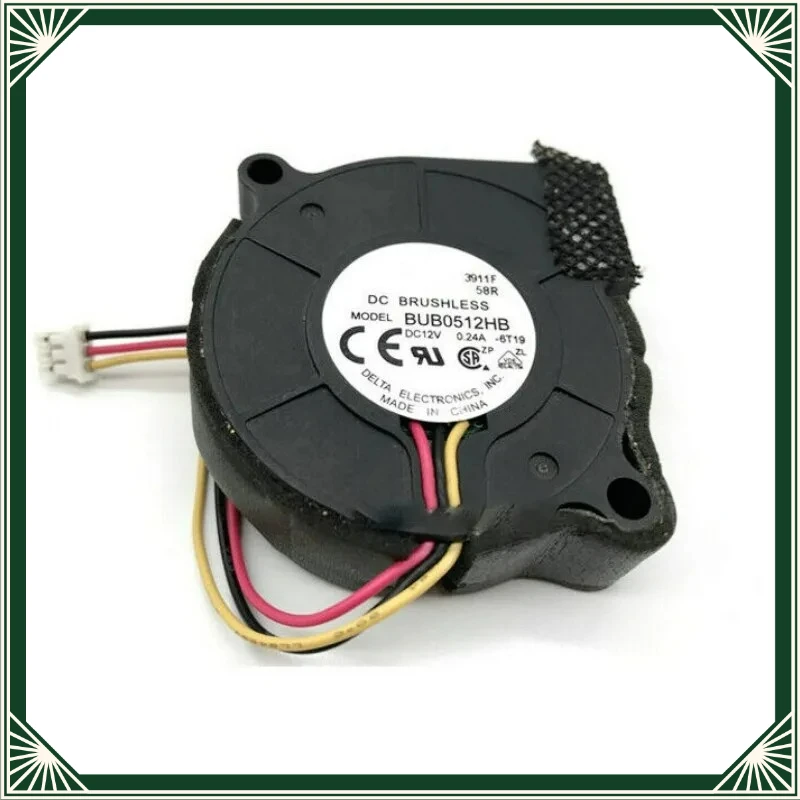 

For Delta BUB0512HB -6T19 5015 DC12V 0.24A Blower Cooling Fan