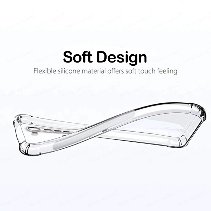 Airbags Buffer Full Protection Case For Motorola Moto G9 G8 G7 G6 Plus Power Play Lite Clear Soft TPU Shockproof Back Case Cover