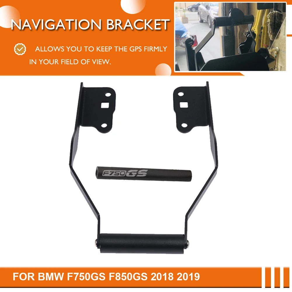For BMW F750GS F850GS 2018 2019 F750 F850 GS F 750GS 850GS Motorcycle Smartphone Navigation Bracket Holder GPS Mounting Support