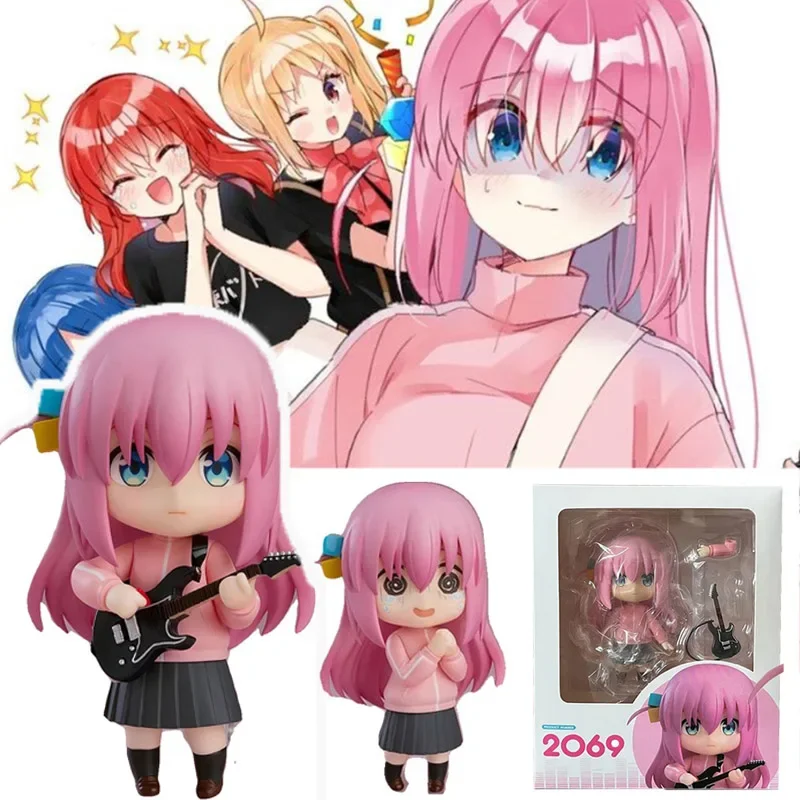 

BOCCHI THE ROCK Action Figures Anime Hitori Goto PVC Dolls Figure Kawaii Girl #2069 Collection Models Toys Xmas Birthday Gifts