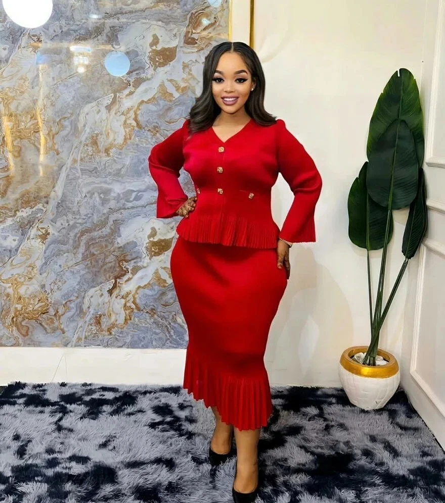 

Халат из 2 предметов, африканское вечернее платье, модный африканский комплект одежды, кафтан, традиционные африканские платья для женщин, 2025 г.