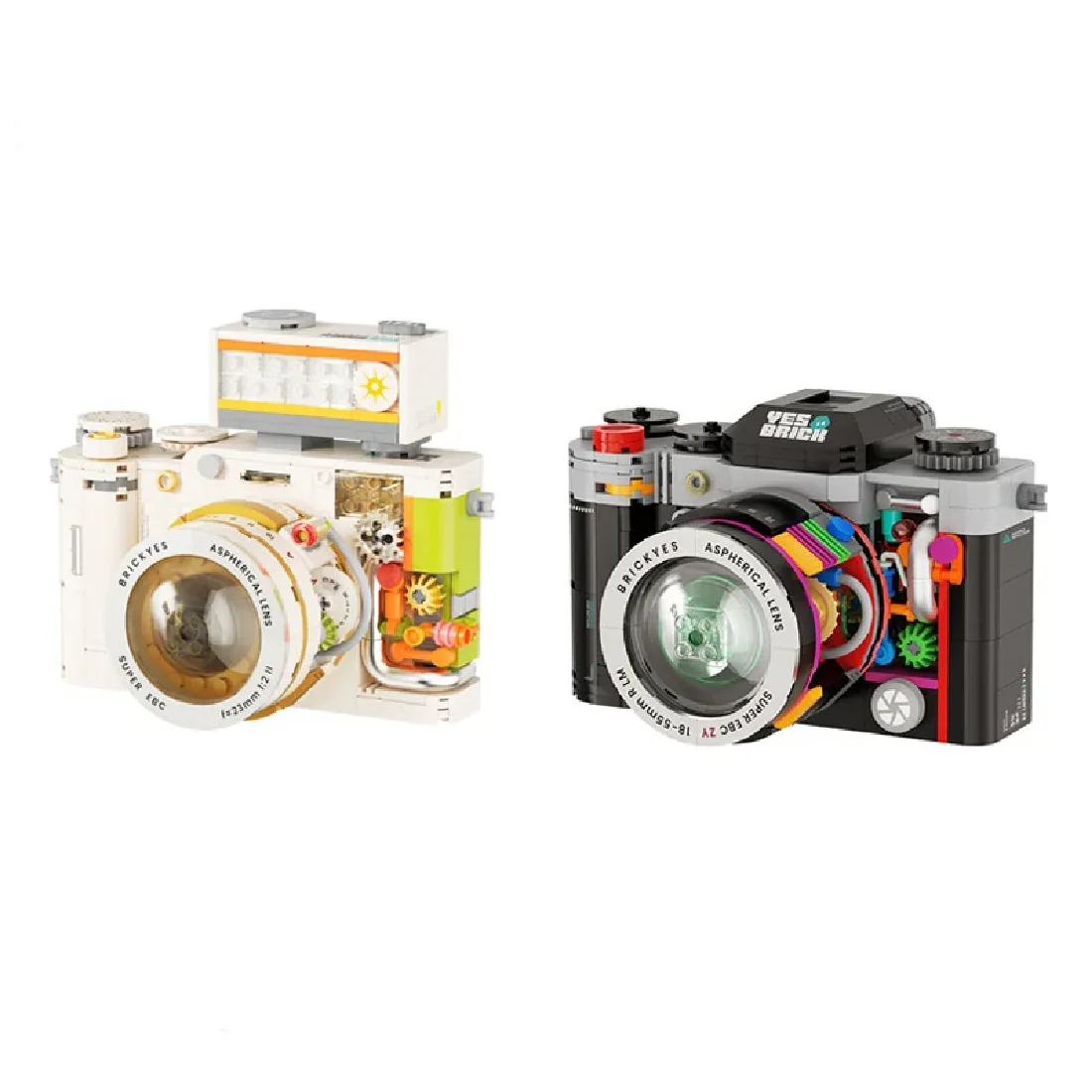 

Classic Digital Camera Building Blocks Retro Camera Video Cam Micro Blocks Model Construction Bricks Toy Gift For Children Kids