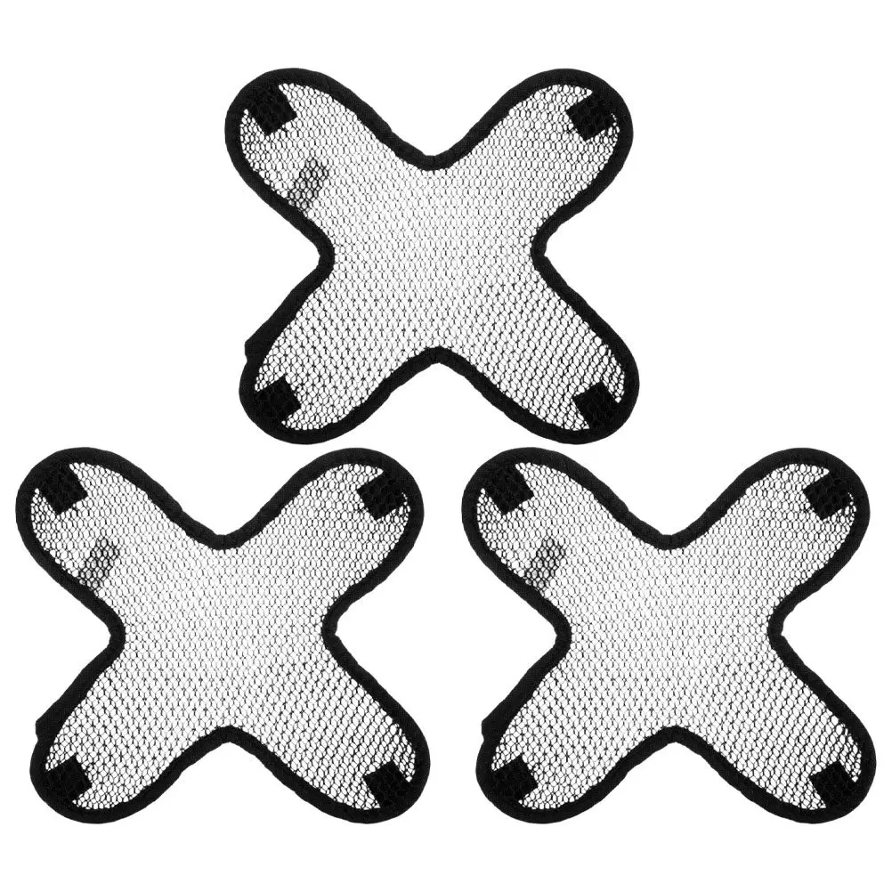 

3Pcs Safety Hat Sweat Liner Breathable Cooling Mesh Pad Reusable Washable Hard Cap Insert for Construction Workers Outdoor