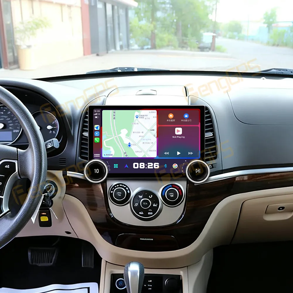 

Автомобильные аксессуары: автомагнитола для Hyundai Santa Fe 2006-2012, Android Auto, GPS-навигация, мультимедийный стереоприемник, головное устройство, офлайн-режим