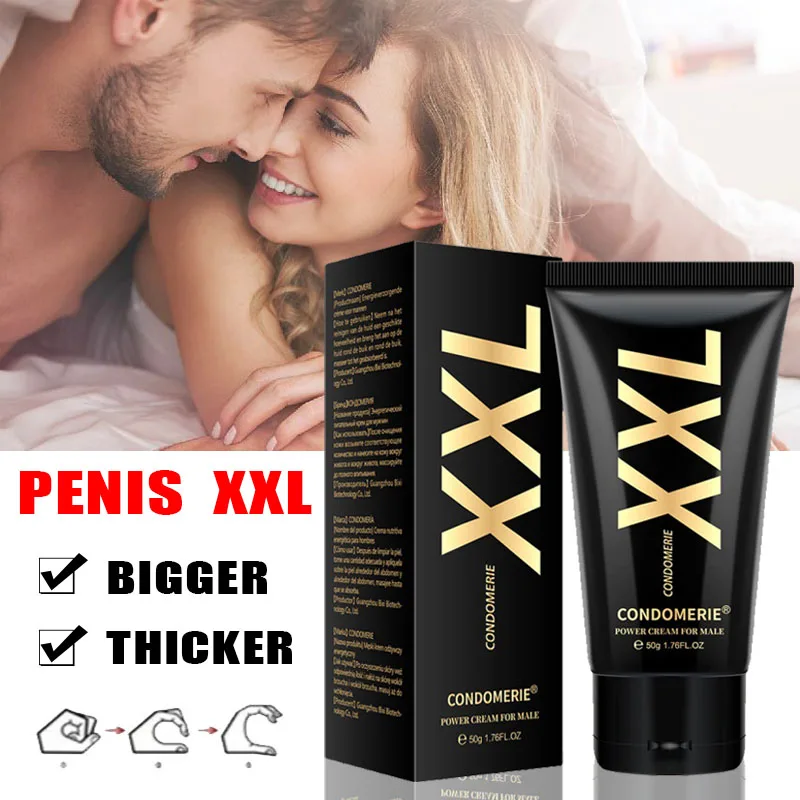 XXL Big Dick Herbal Penis Enlargement Cream 50g Male Penis Enlargement Gel Potency Erection Enhancer Increase Growth Pills