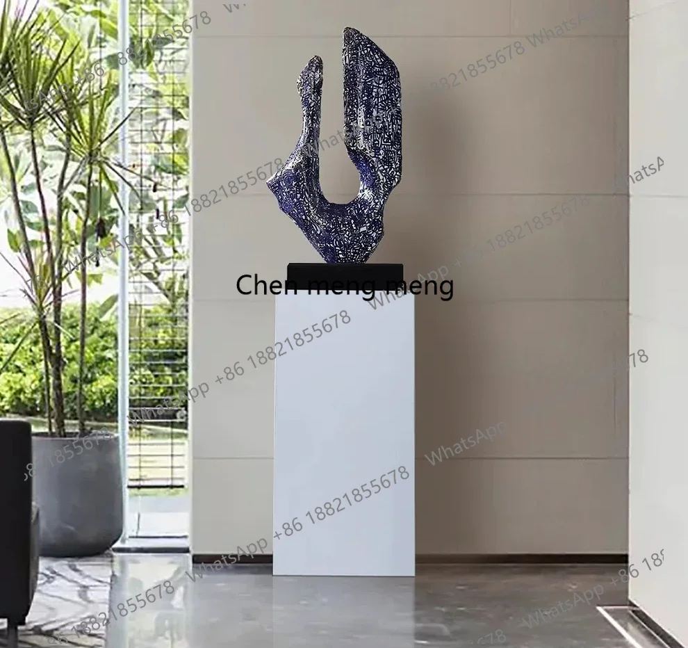 A74Art ornaments Advanced floor decoration Hotel lobby Abstract, sculpture Sales office Modern crafts