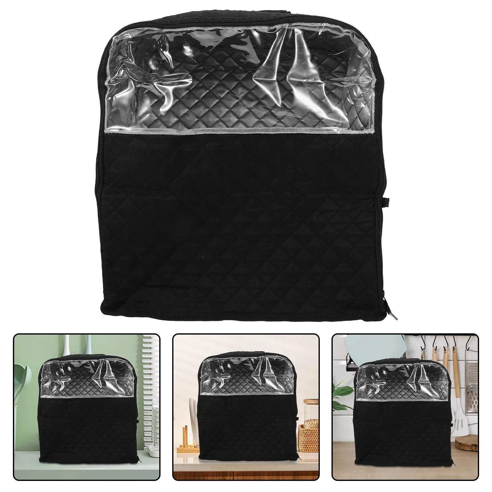 Fotografia 6: Capa Protetora para Batedeira e Liquidificador, Compatível com Modelos de 6, 7 e 8 Quartos, com Zíper e Bolsa de Armazenamento
