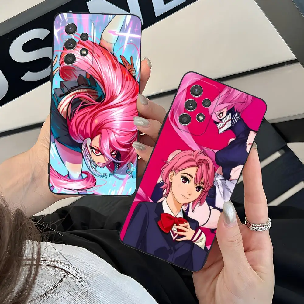 

Dandadan Aira Shiratori Phone Case for Samsung Galaxy M55 54 42 35 34 33 32 23 22 15 14 13 12 F55 5G Colour Protective Pretty