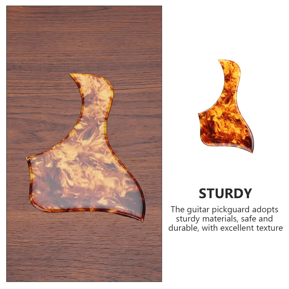 

Duck Shaped Guitar Pickguard Sturdy Acoustic PVC Self Plate Scratch Protector For Folk Guitar Accessories