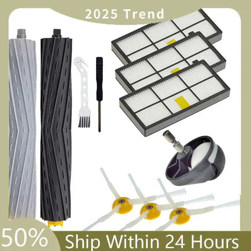 A75X superior para Irobot Roomba Robot de barrido piezas de recambio de aspiradora filtro cepillo principal Cepillo Lateral reemplazo de rueda Universal