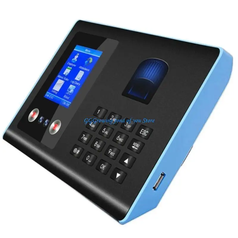 H9EB Fingerprint Check-in Device Attendance Machine Time Clock Recorder UK Plug