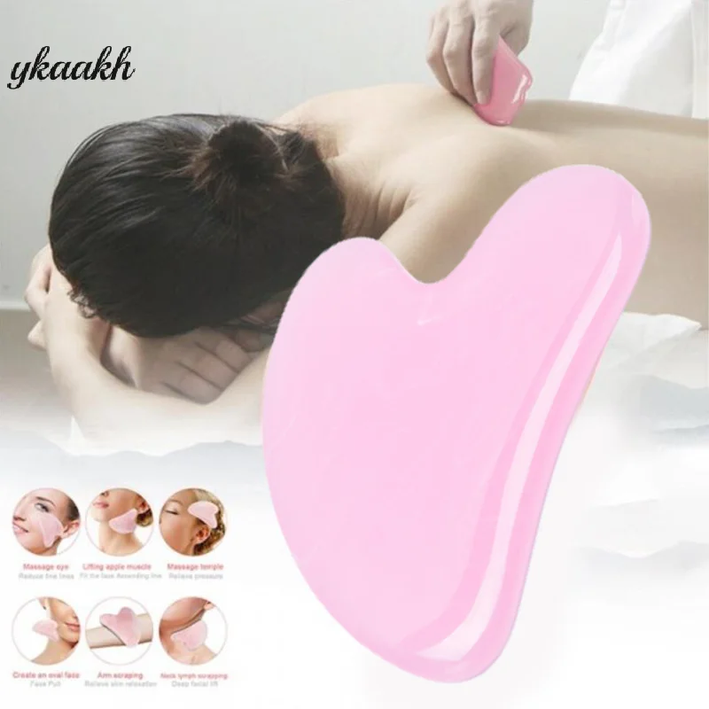 

Natural Gua Sha Scraper Board Massage Face Neck Skin Lifting Wrinkle Remover